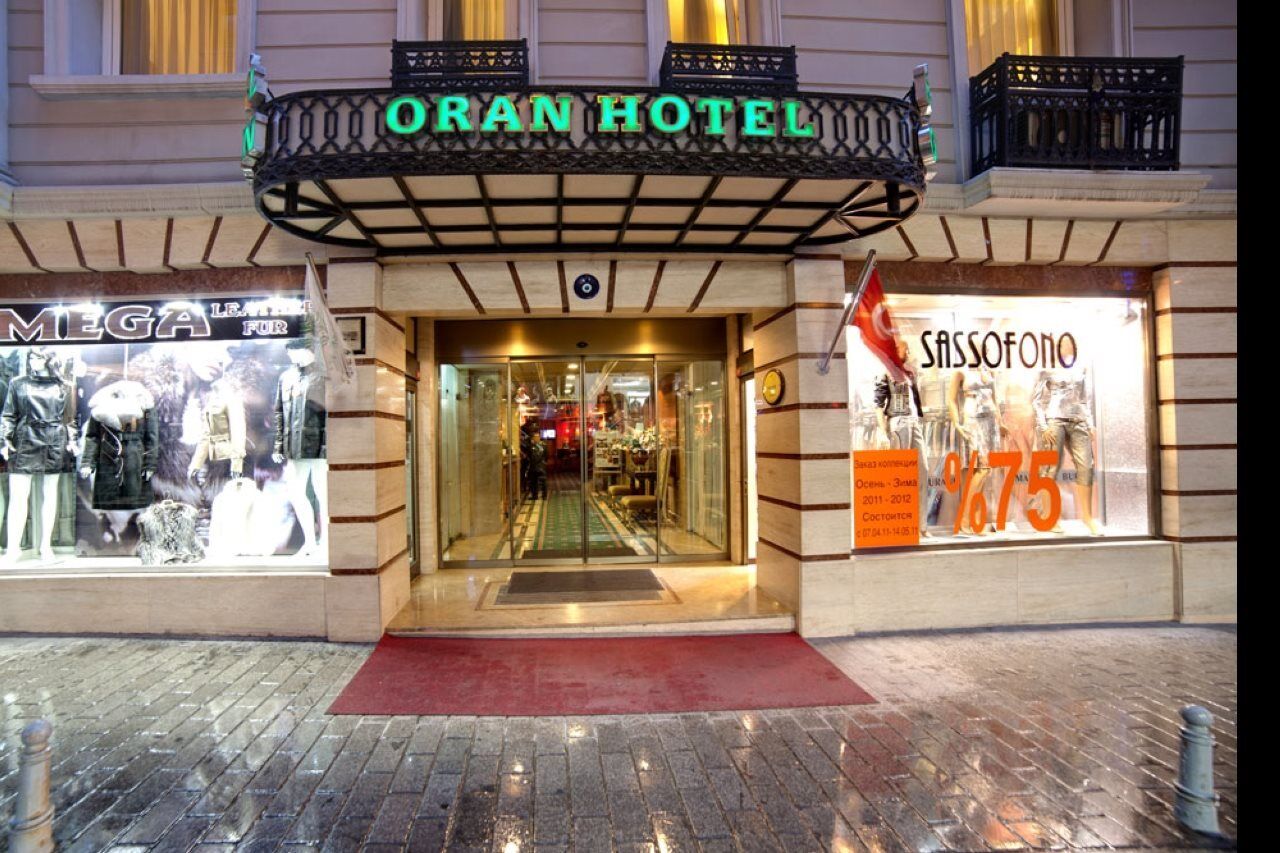 Oran Hotel Istanbul Bagian luar foto